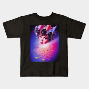 80s Airbrush Dreams Kids T-Shirt